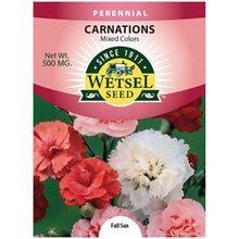 Load image into Gallery viewer, Mixed Carnations Seeds