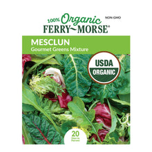 Load image into Gallery viewer, Mesclun Mix Organic Seeds