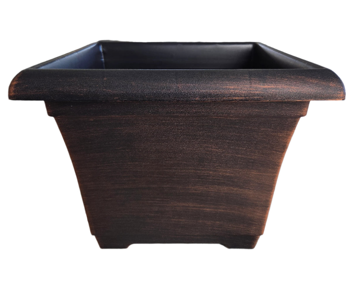 plastic planter square Plastic Square Planter – Denchfield Nursery, Inc