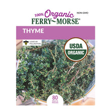 Load image into Gallery viewer, Thyme Organic Seeds