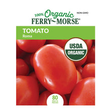 Load image into Gallery viewer, Tomato Roma Organic Seeds