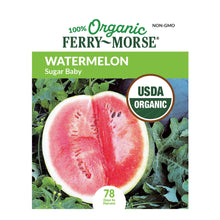 Load image into Gallery viewer, Watermelon Sugar Baby Organic Seeds