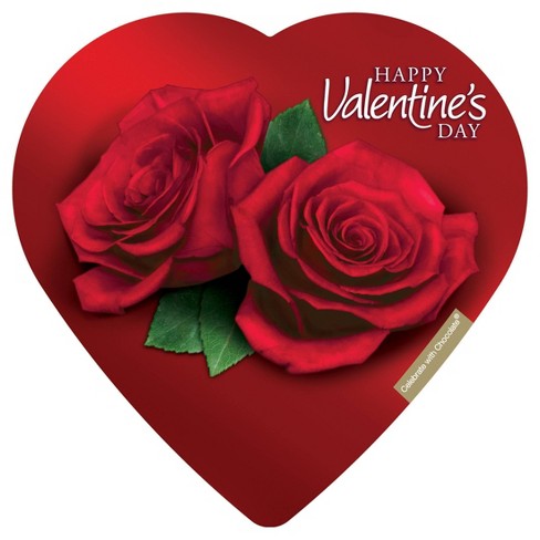 Valentine's Chocolate Heart Box