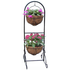 wire hanging planter baskets Hanging Basket Wire Patio Planter – Denchfield Nursery, Inc
