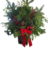 Load image into Gallery viewer, Christmas Holiday Planter
