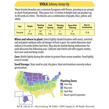 Load image into Gallery viewer, Viola &#39;Johnny Jump Up&#39; Seeds
