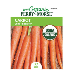 Carrot Long Imperator Organic Seeds