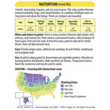 Load image into Gallery viewer, Jewel Mix Nasturtium Seeds
