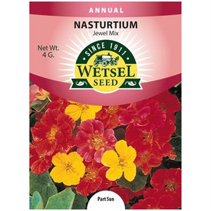 Jewel Mix Nasturtium Seeds