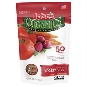 Jobe's Organics Fertilizer Vegetable Spikes