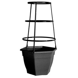 potted plant cage Grower Select® Kathy Caged Pot – Denchfield Nursery, Inc