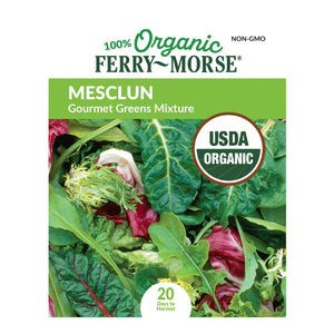 Mesclun Mix Organic Seeds