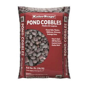 Kolorscape Pond Cobbles (0.5 Cu Ft)