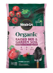 Miracle Gro Organic Raised Bed Soil