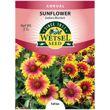 Load image into Gallery viewer, Sunflower Indian Blanket Seeds
