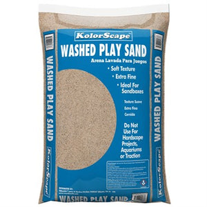 Kolorscape Washed Play Sand (40 lbs)