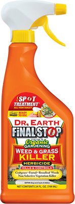 organic grass herbicide Dr. Earth Weed and Grass Herbicide 24 oz – Denchfield Nursery, Inc
