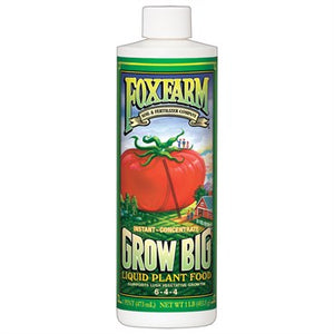 Fox Farm Grow Big Liquid Fertilizer 6-4-4 (16 oz)
