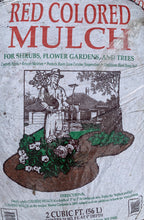 Load image into Gallery viewer, Red Dye Mulch (2 Cubic Foot Bag)
