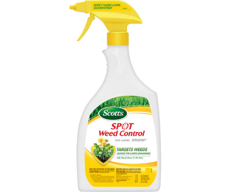 herbicide spot treatment Scotts Spot Weed Control for Lawns (24 oz) – Denchfield Nursery, Inc