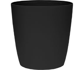 black round planter pot Aria Round Pots (6 Inch) – Denchfield Nursery, Inc