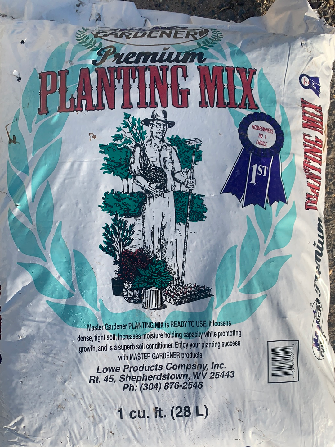 master mix potting soil Master Gardener Premium Planting Mix (1 cu ft) – Denchfield Nursery, Inc