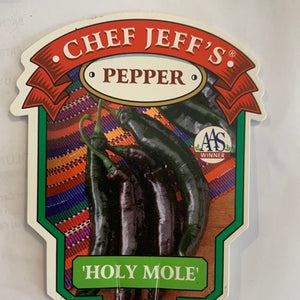 Pepper "Holy Mole'