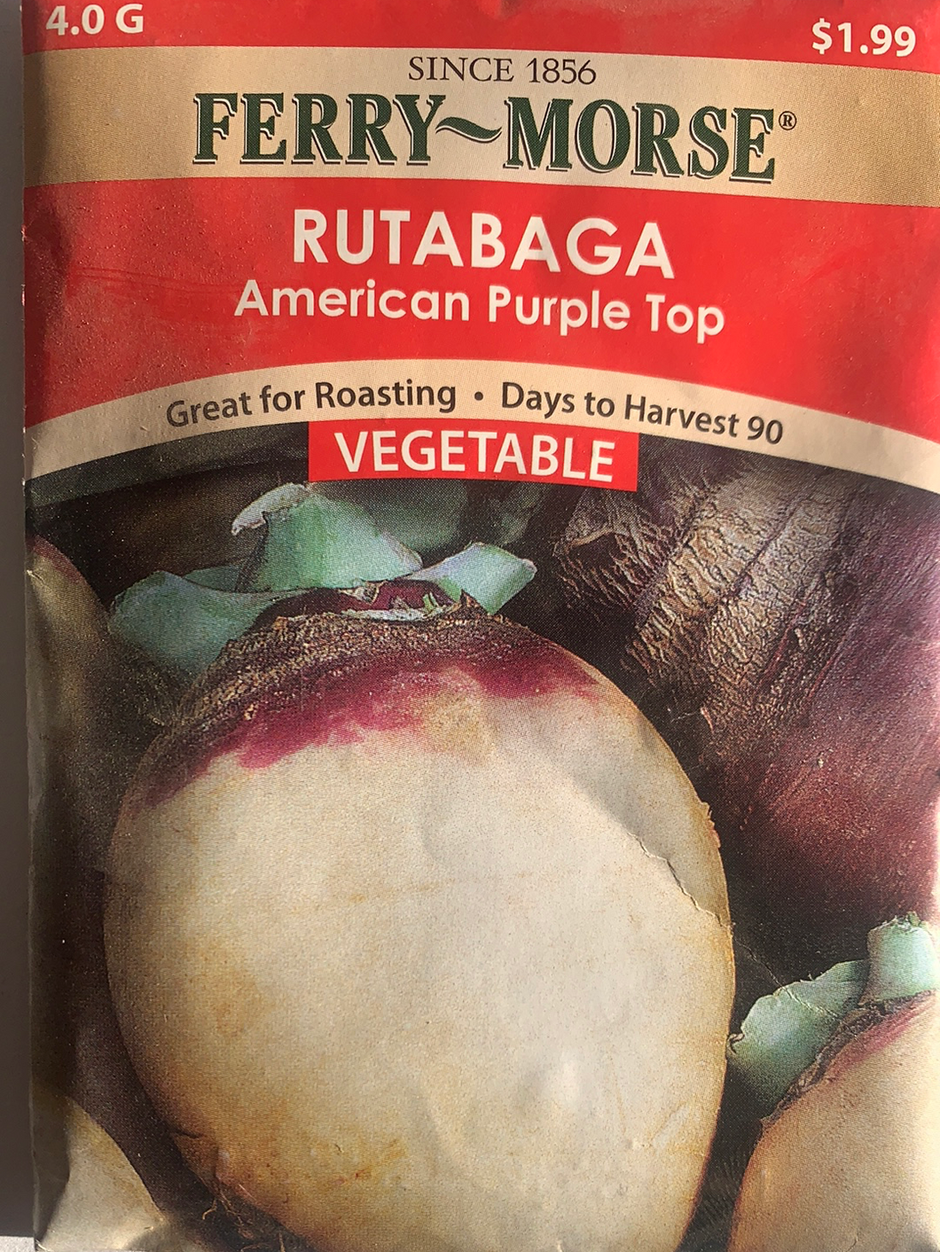 Rutabaga American Purple Top Seeds