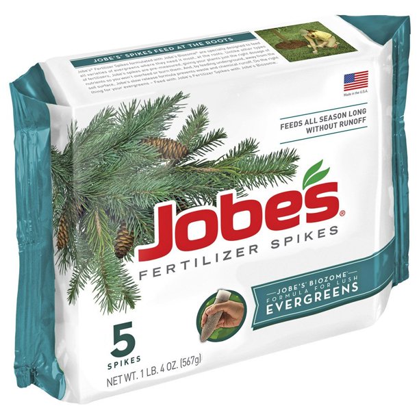 Jobes Fertilizer Spikes - Evergreen Trees and Shrubs (5 pack)