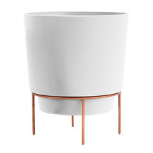 Load image into Gallery viewer, Bloem Hopson Planter with Metal Stand
